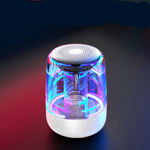 便攜式揚聲器藍牙音柱無線藍牙揚聲器強大的低音收音機帶可變顏色 LED 燈