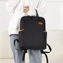 新款韓版時尚15.6寸電腦背包商務通勤背包男士簡約防水書包女