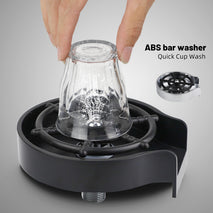 吧台洗杯器水槽高壓噴霧自動水龍頭咖啡壺洗杯工具廚房