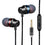 Metal Headphones Heat Tone In-ear Mobile Phone Headphones